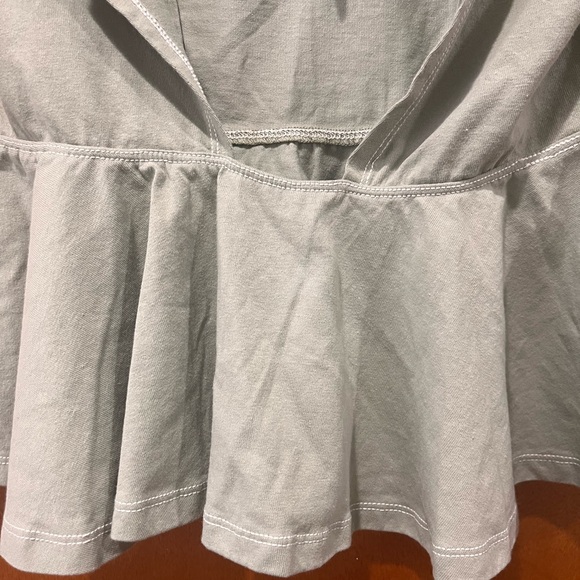 NWT Open Back Peplum Top - Picture 5 of 5